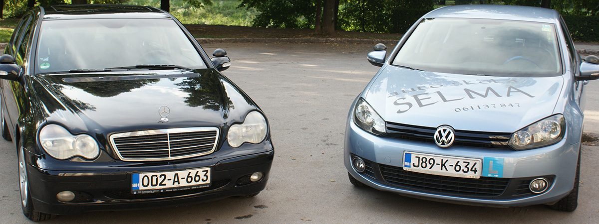 Mercedes C-Klasse & VW Golf VI